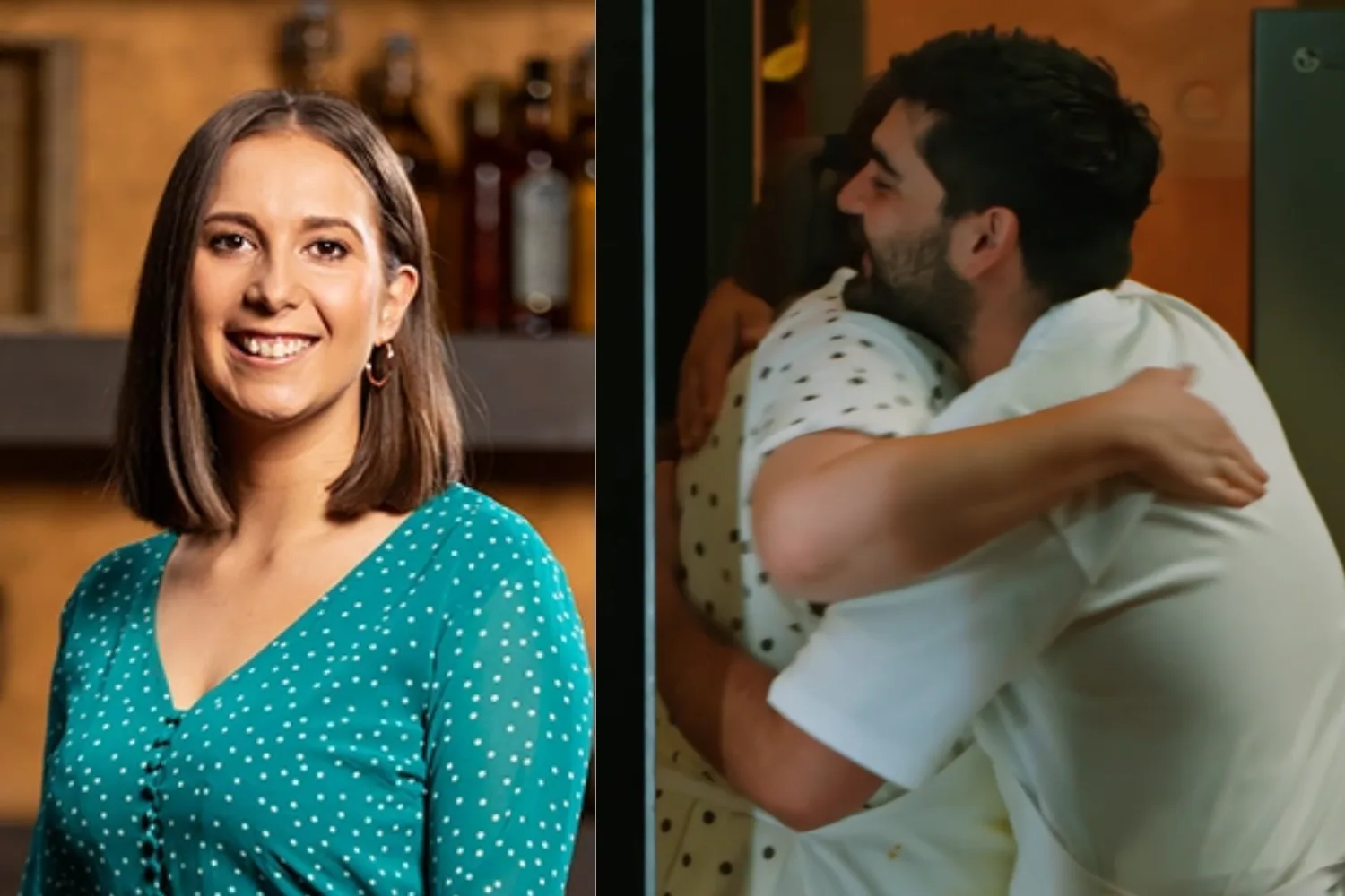 Laura Sharrad MasterChef hugging