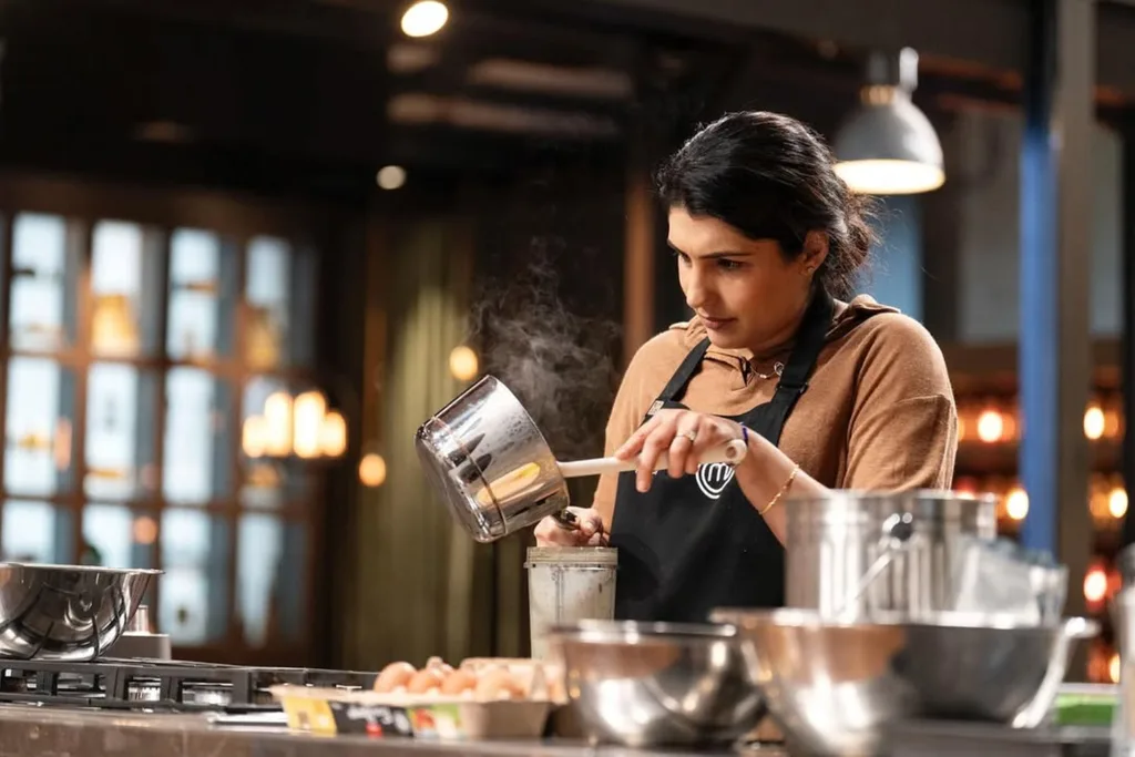 Depinder Chhiber has competed on MasterChef twice. Credit: Channel Ten