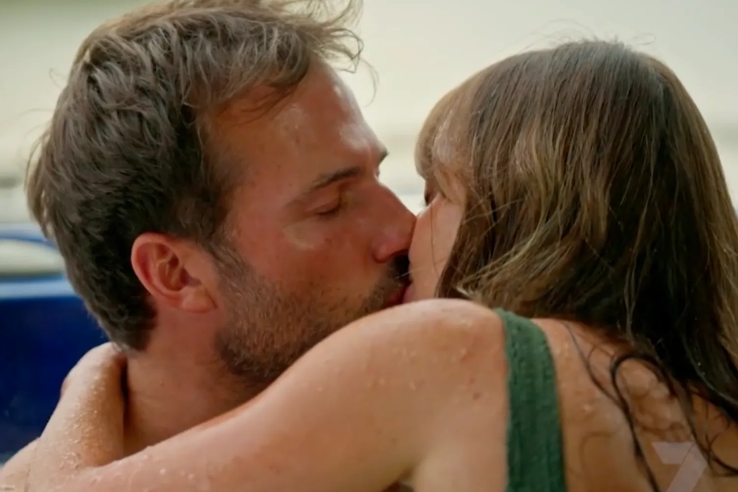 Farmer Jarrad kisses Christina on Farmer Wants A Wife 2026