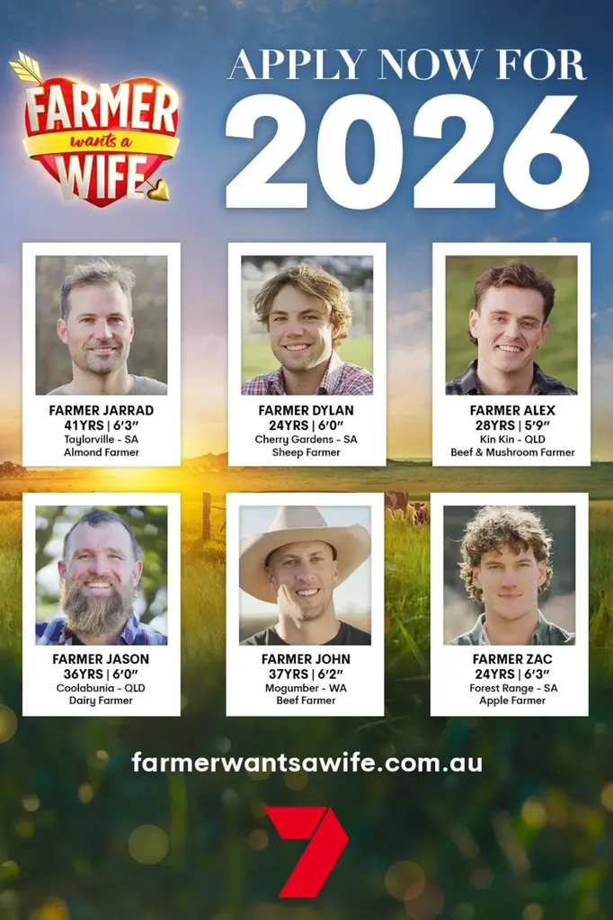 Farmer Wants A Wife 2026 bios