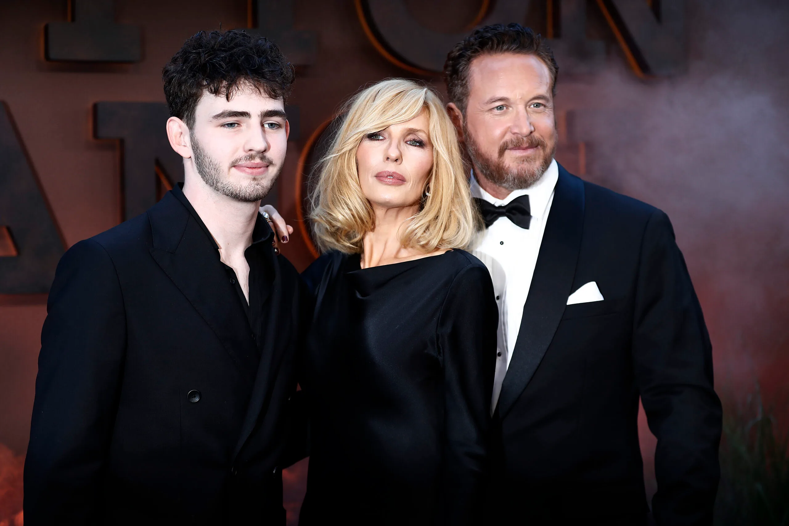 finn little kelly reilly and cole hauser looking glam on the red carpet premiere of dutton ranch