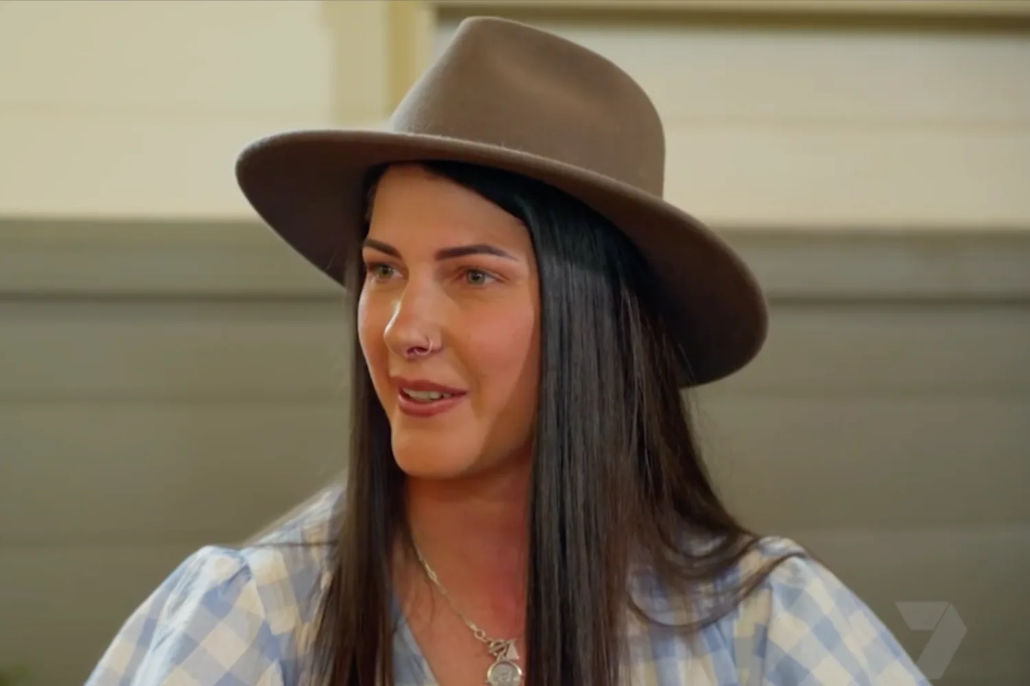 Intruder Kimberley on Farmer Wants A Wife 2026.