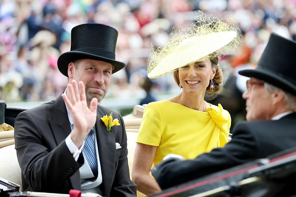 William and Kate at Ascot 2026