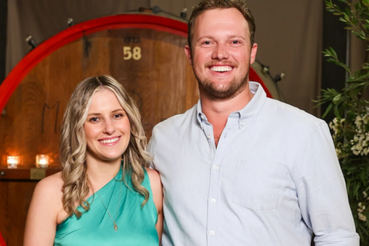 Keeley and Corey from Farmer Wants A Wife 2025. 