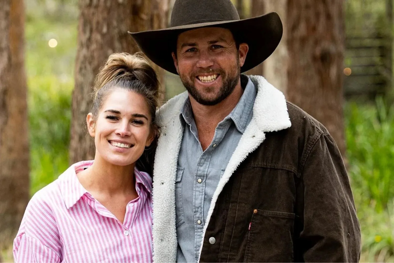 Daisy Lamb and Farmer Todd