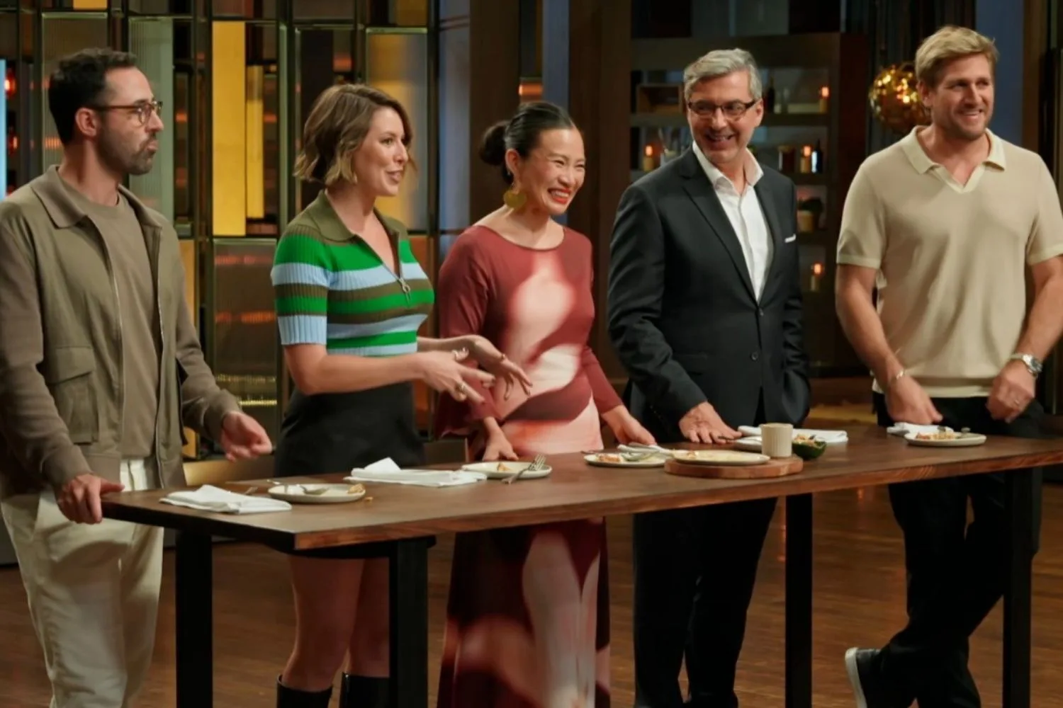 MasterChef judges and Curtis Stone