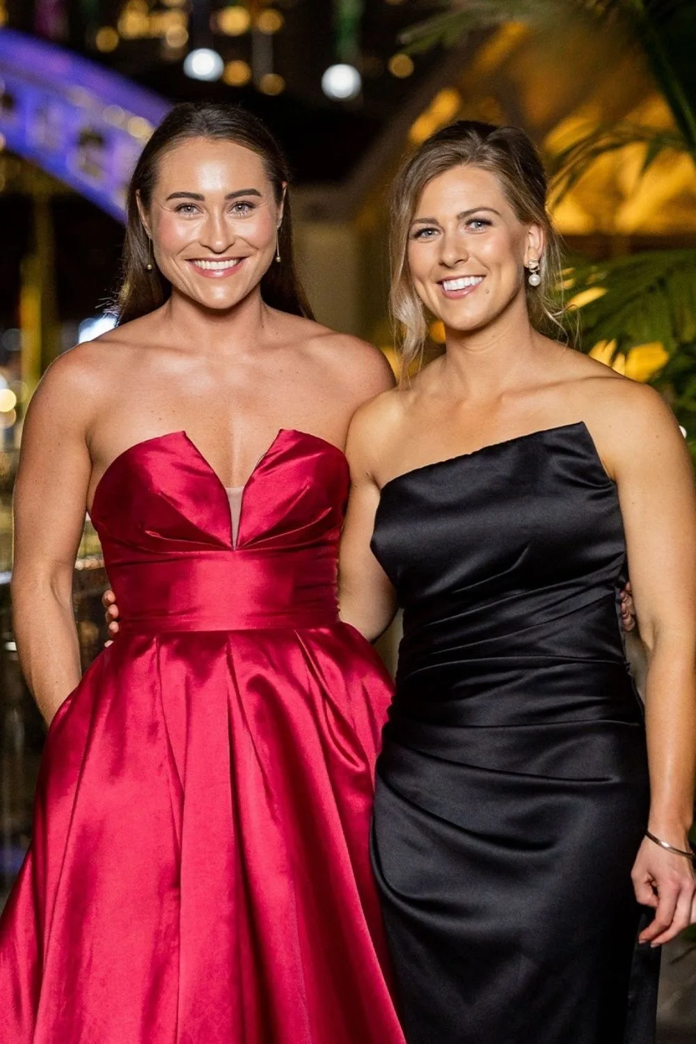Sophie revealed that she hated the dresses that production had chosen for her for the black tie event, but managed to find one that they agreed to after a frantic search. Credit: Seven