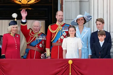 The royal family at trooping in 2026