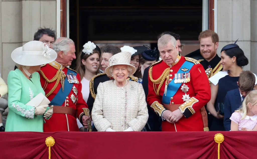 Queen Elizabeth Trooping the COlour