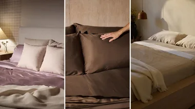 Three different styles of Cozy Earth Sheets. Credit: Cozy Earth