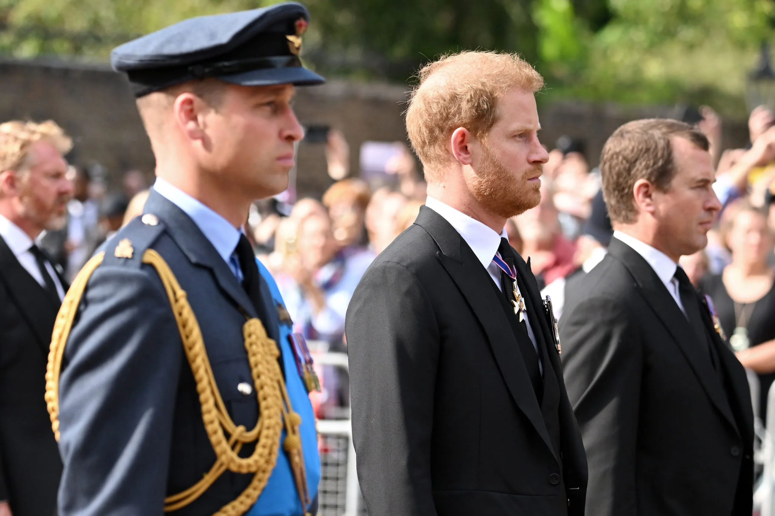 William, Harry and Peter
