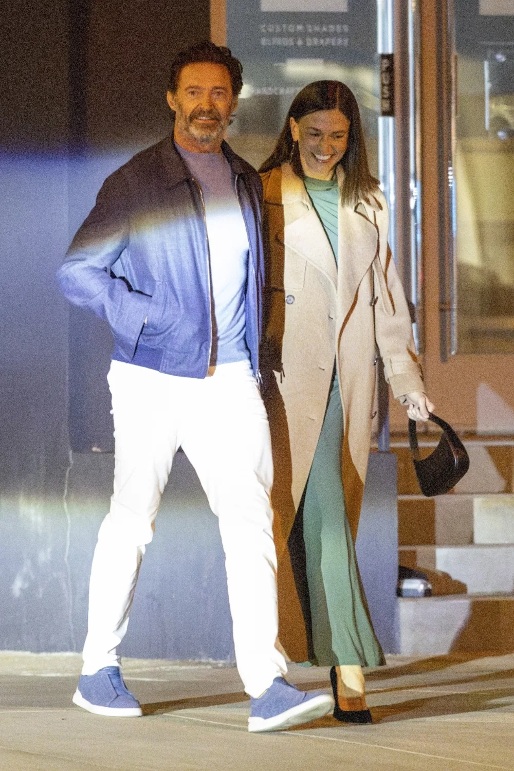 Hugh Jackman and Sutton Foster 