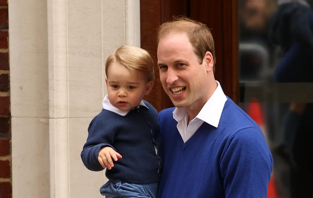 William and a toddler George