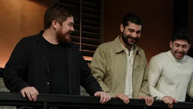 MasterChef's Pat, Vinnie and Petro.