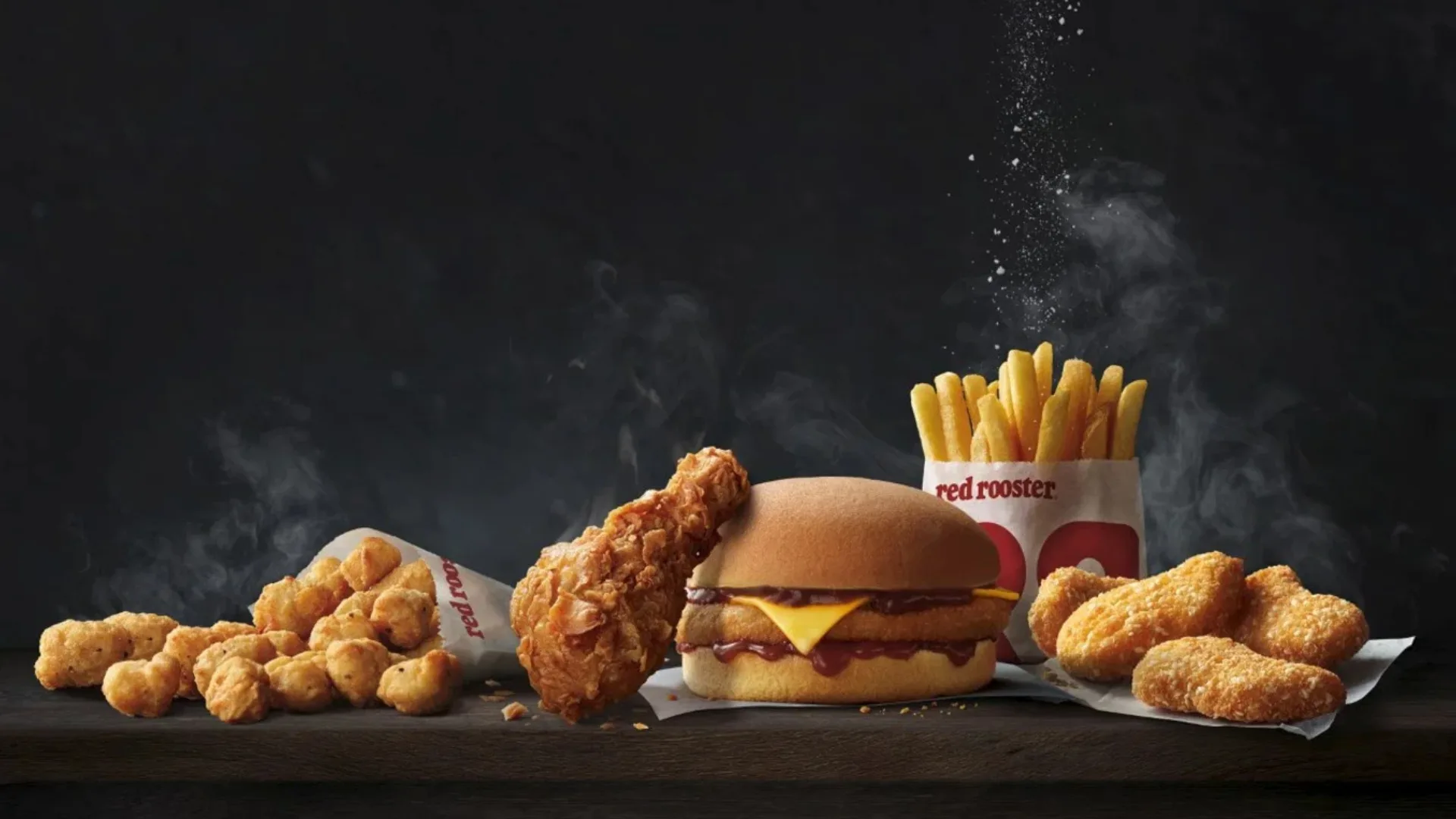 Red Rooster chook change menu