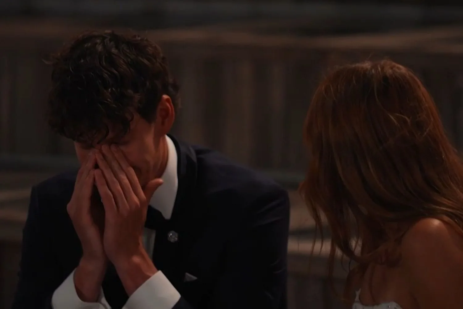 Farmer Zac cries on Farmer Wants A Wife