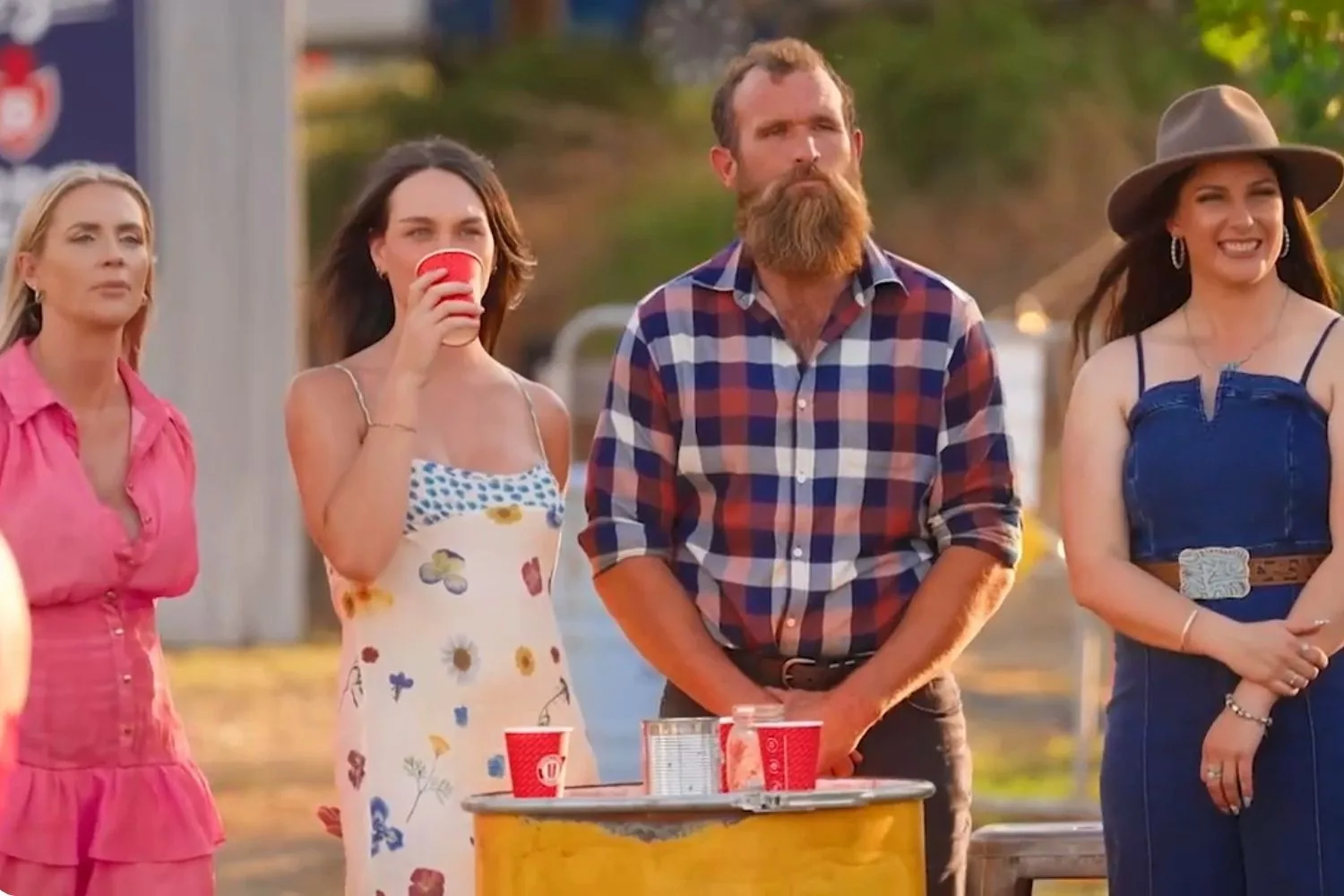 Farmer Wants A Wife's Farmer Jason and his ladies