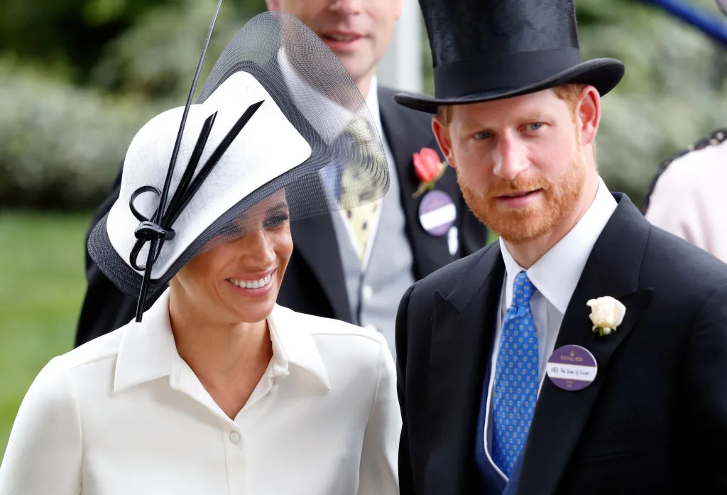 Harry and meghan at Royal Ascot 