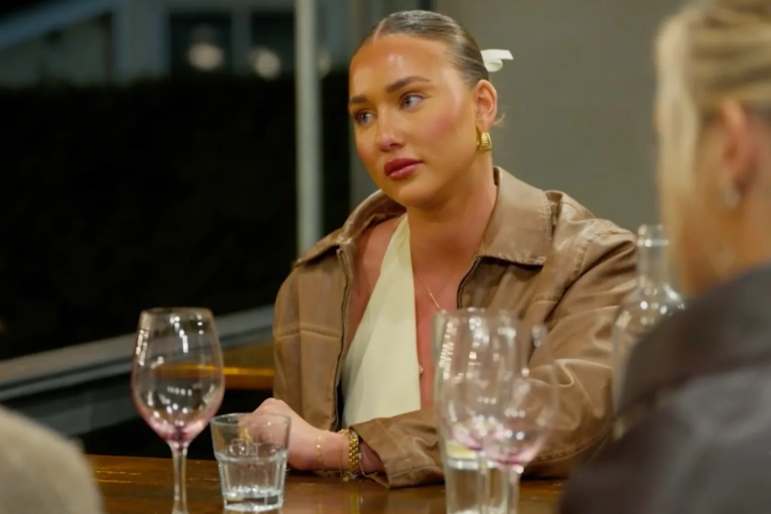 Miranda during an emotional conversation on Farmer Wants a Wife Australia 2026.