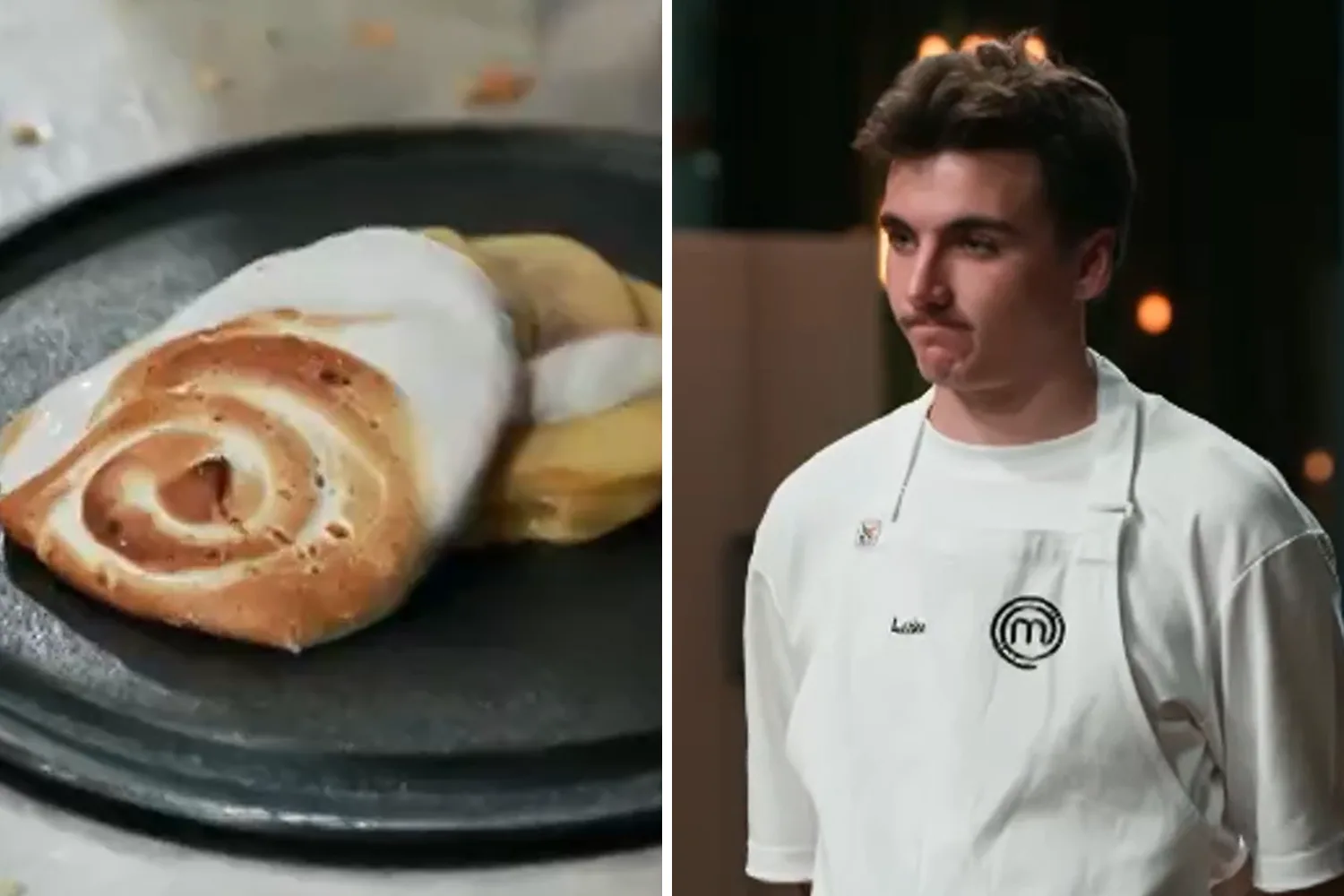 Luke MasterChef Yuzu Crepe 