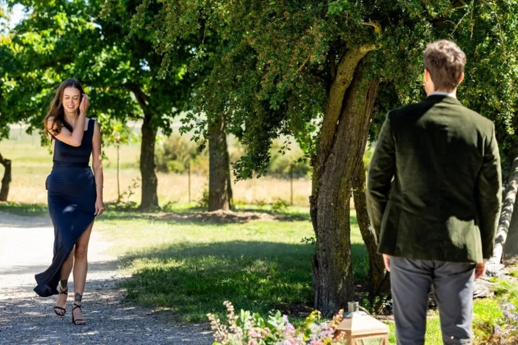 Farmer Wants A Wife Yvonne and Farmer Jarrad.