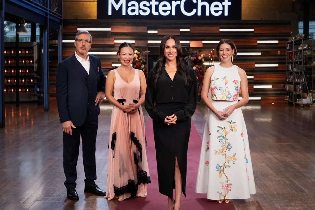 Meghan Markle shocked contestants with her appearance on MasterChef Australia 2026. Credit: Channel 10.