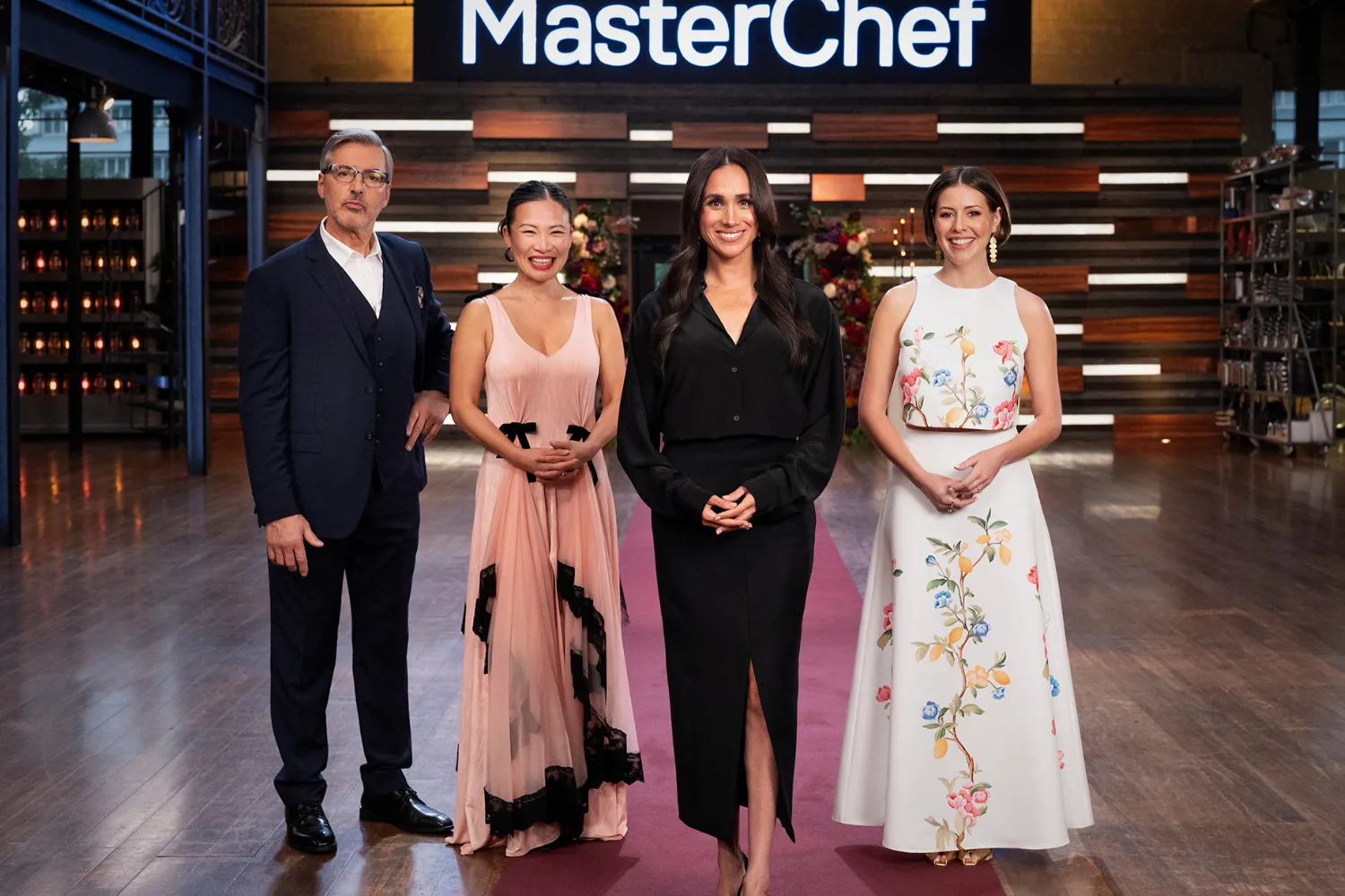 Meghan Markle shocked contestants with her appearance on MasterChef Australia 2026. Credit: Channel 10. 