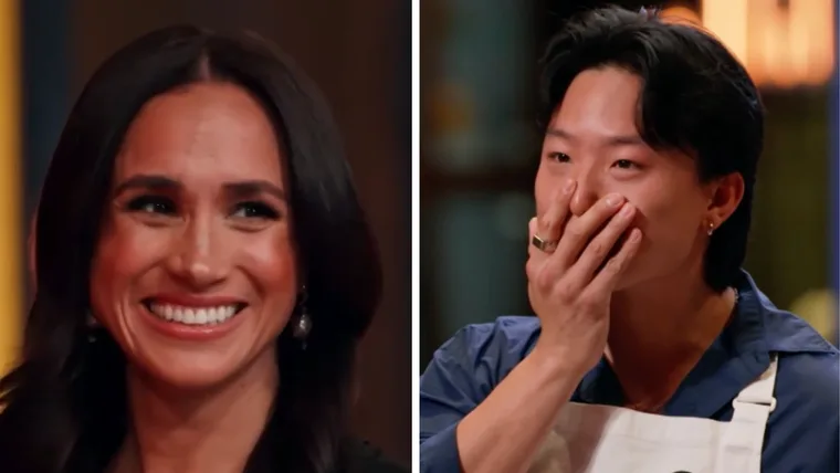 Meghan Markle and Aaron MasterChef