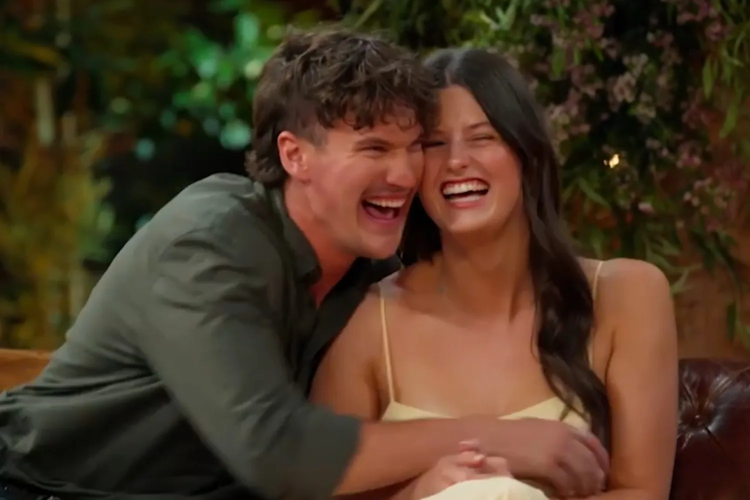 Farmer Zac and Maya are one of the few couples from this season who have remained together. Credit: Seven. 