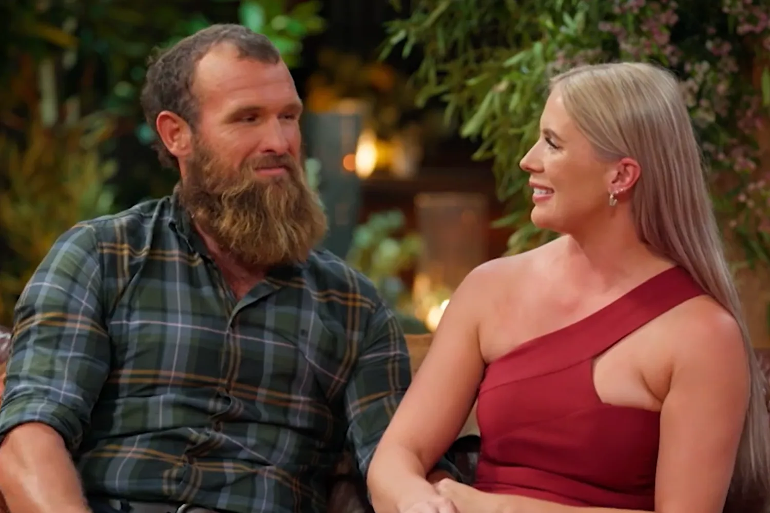 Farmer Jason and Poppy at the Farmer Wants A Wife reunion. 