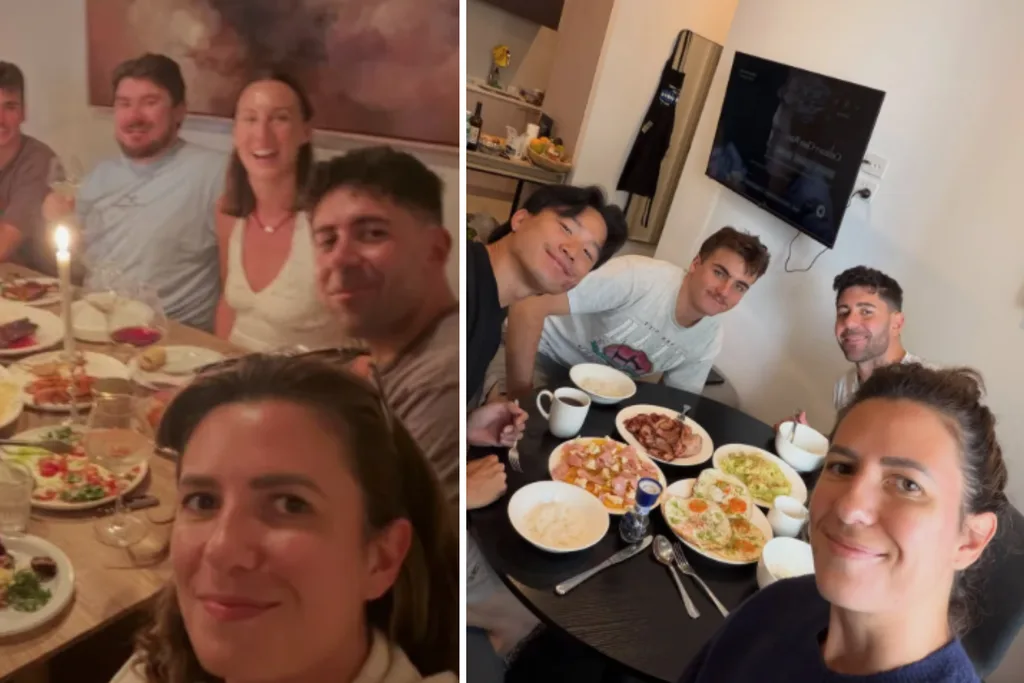 Behind-the-scene photos of the MasterChef contestants.