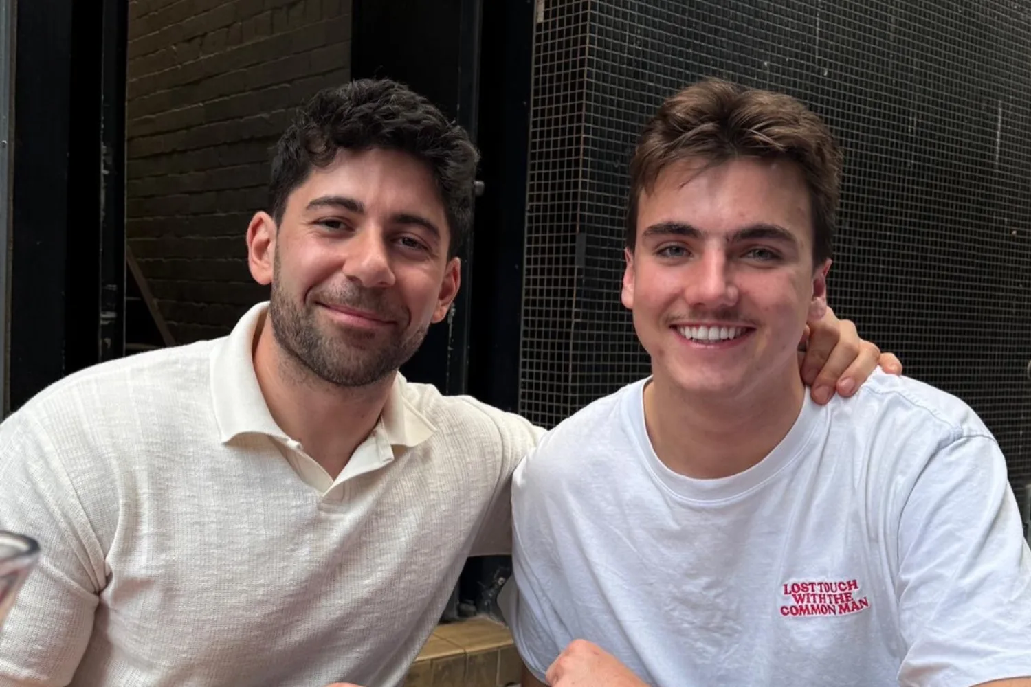 MasterChef's Petro and Luke.