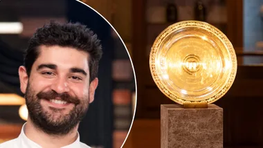 Vinnie Gibaldi is the winner of MasterChef Australia 2026. Credit: Channel 10.