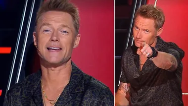 Ronan Keating on The Voice.