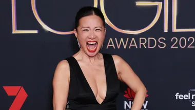 Poh Ling Yeow on the 2026 TV Week Logies red carpet.