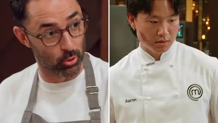 EXCLUSIVE: MasterChef’s Aaron hits back at ‘unfair advantage’ claims following elimination challenge