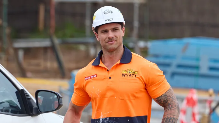 EXCLUSIVE: The Block’s Wyatt responds after viewers brand him a ‘big baby’ over toothache