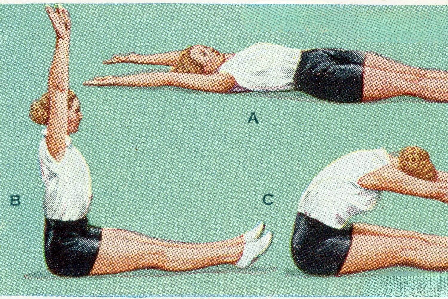 Woman doing stretches. Pic: Getty