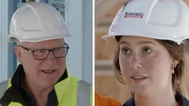 The Block's Scotty Cam and Lisa.