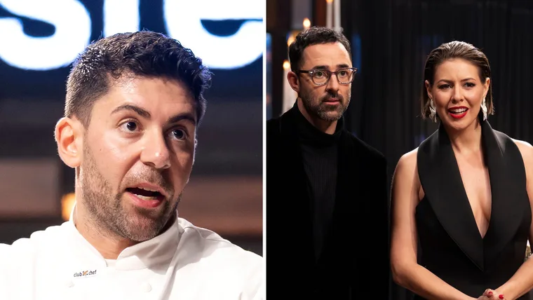 Petro (left) and Andy Allen and Sofia Levin (right)