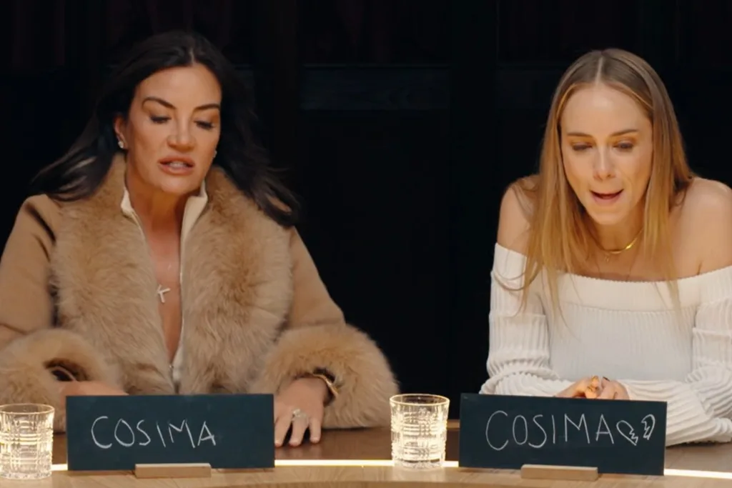The Traitors 2026 contestants voted out Cosima. Credit: Channel 10.