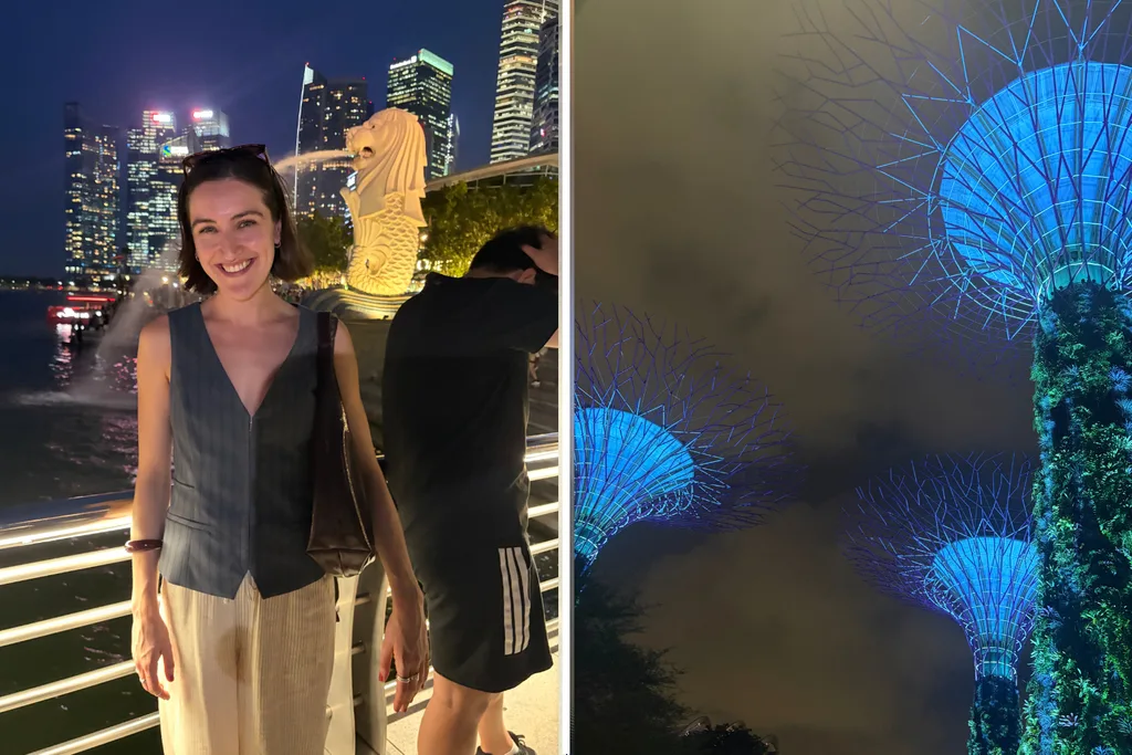 Sophie Coghill in Singapore.