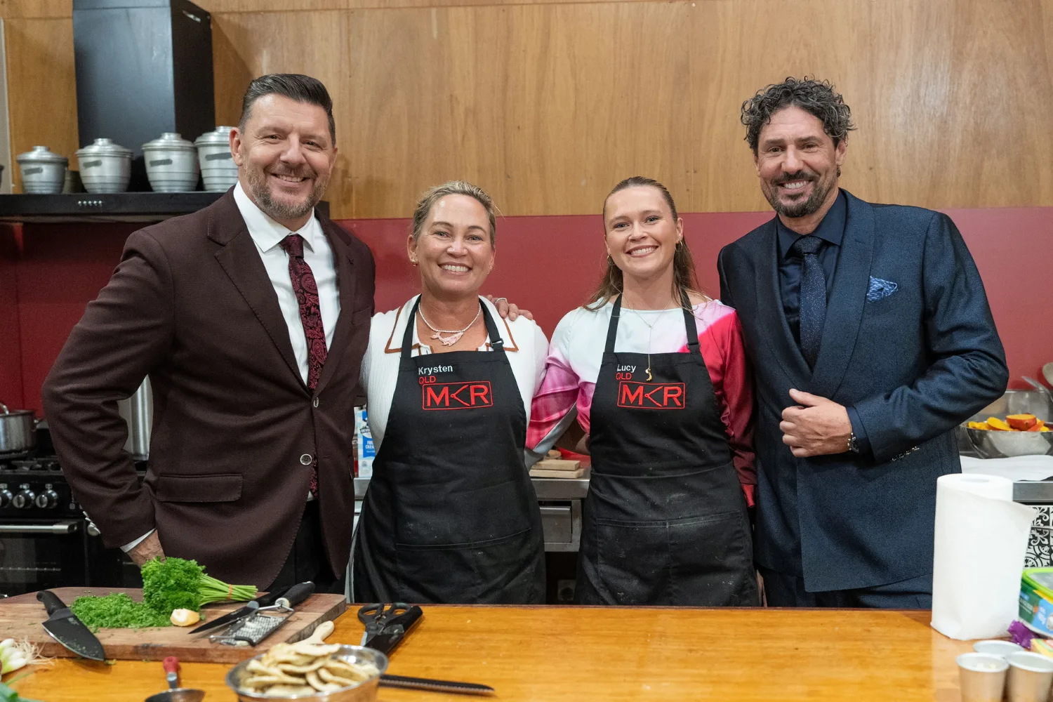 Manu, Colin, Krysten and Lucy