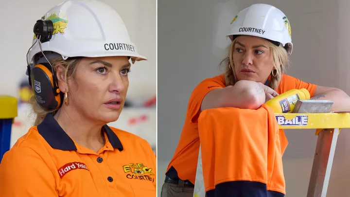 EXCLUSIVE: The personal reason why The Block’s Courtney had many sleepless nights filming the show