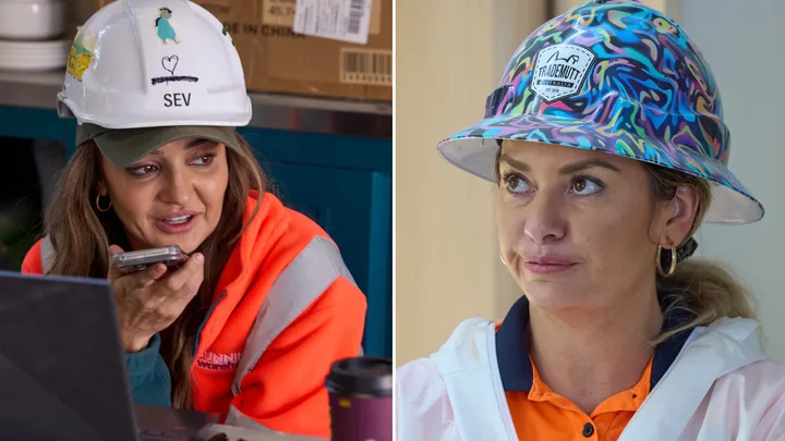 EXCLUSIVE: The Block’s Courtney and Sev slam backlash that they’re the only ones getting ‘extra help’ this season
