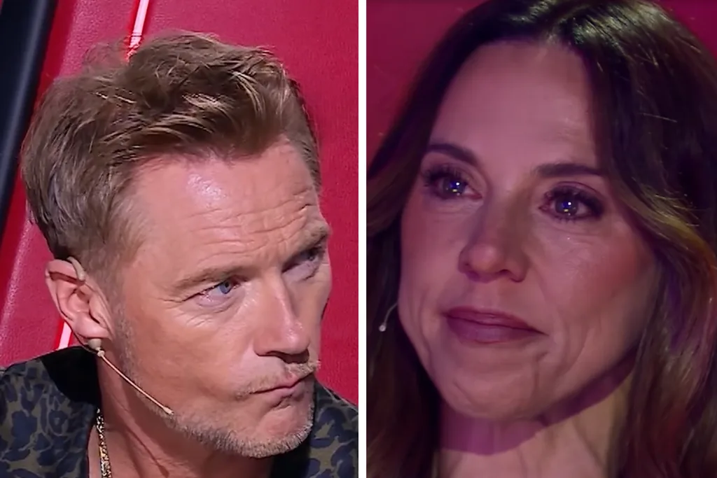 Ronan Keating (left) and Melanie C (right)