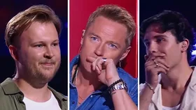 Sam Cliffe (Left), Ronan Keating (middle), Jamie Koul (right)
