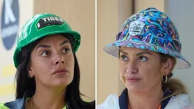 Tayla (left) and Courtney (right) The Block 2026
