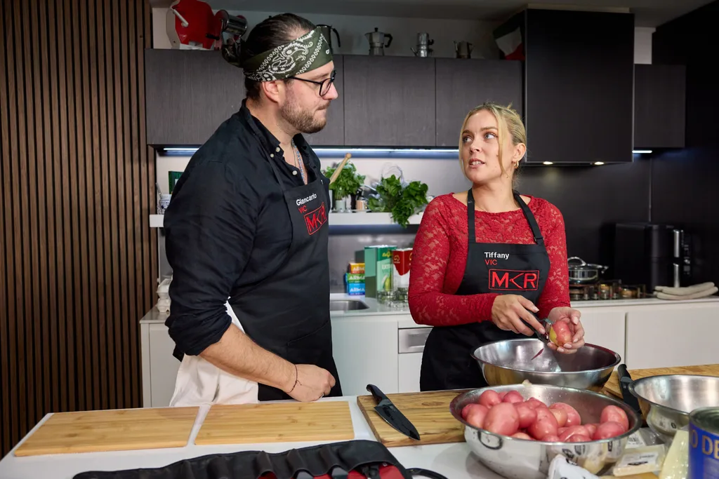 Giancarlo and Tiffany My Kitchen Rules 2026