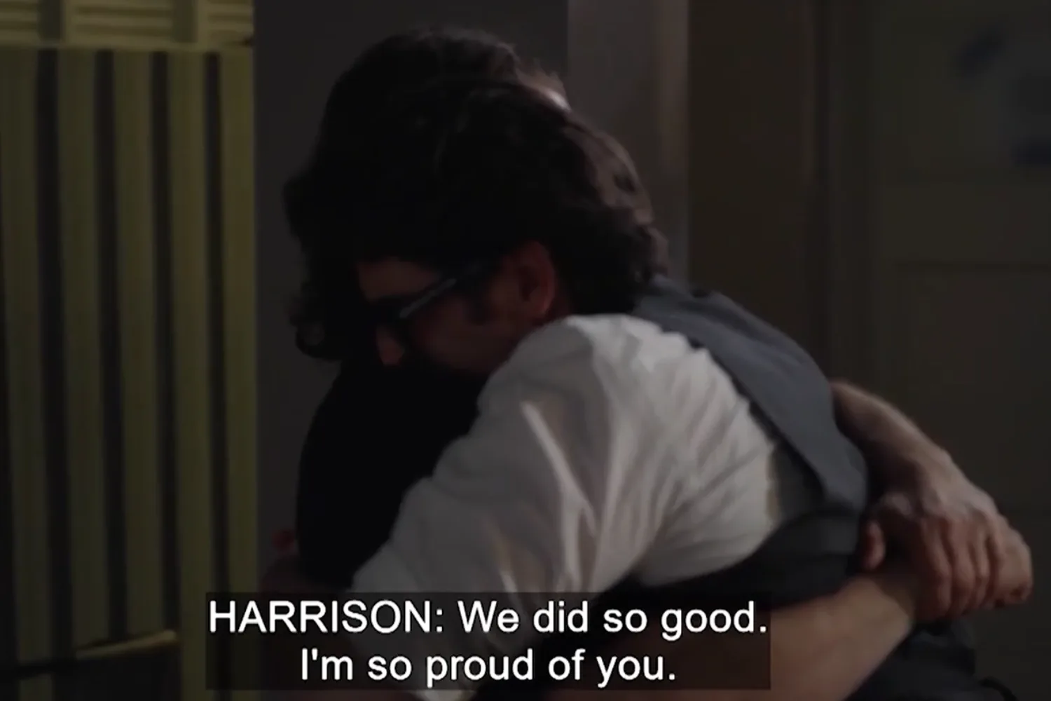 Harrison and Oliver hugging MKR 2026